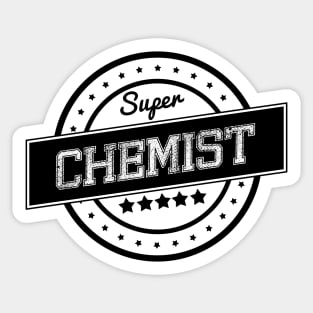 Super chemist Sticker